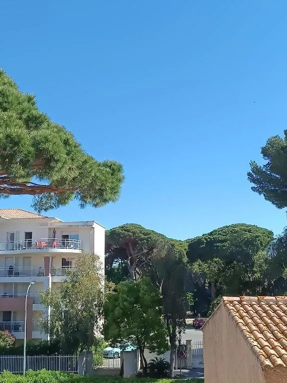 Appart Au Calme, Climatise, Avec Parking, 2 Pas Des Plages, Hyeres Le Port Apartment
